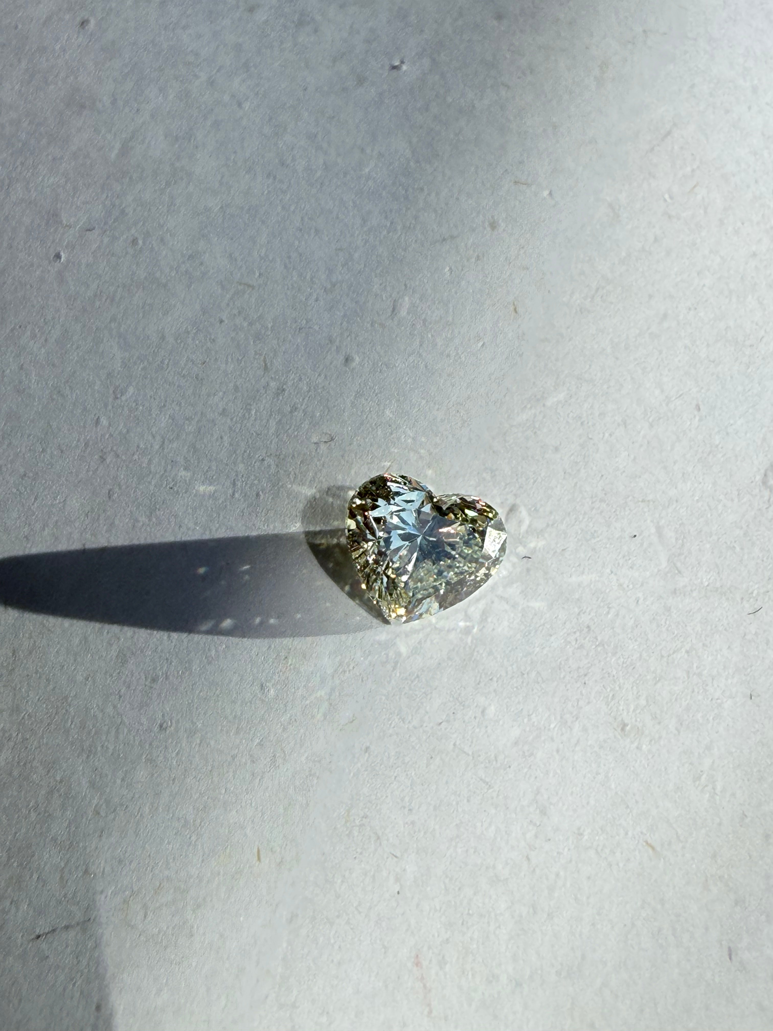 1CT HEART DIAMOND
