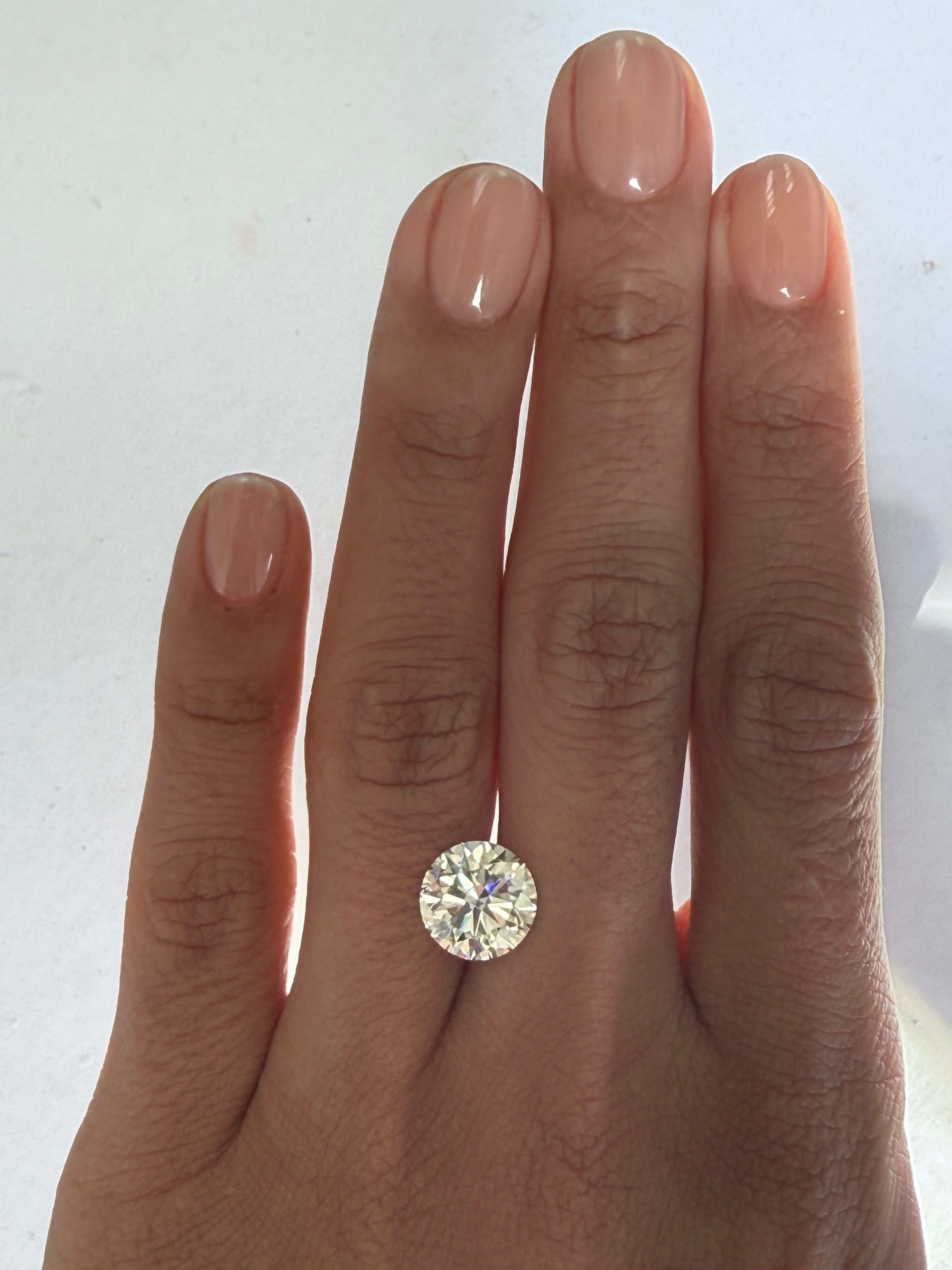 3.50ct ROUND BRILLIANT Diamond