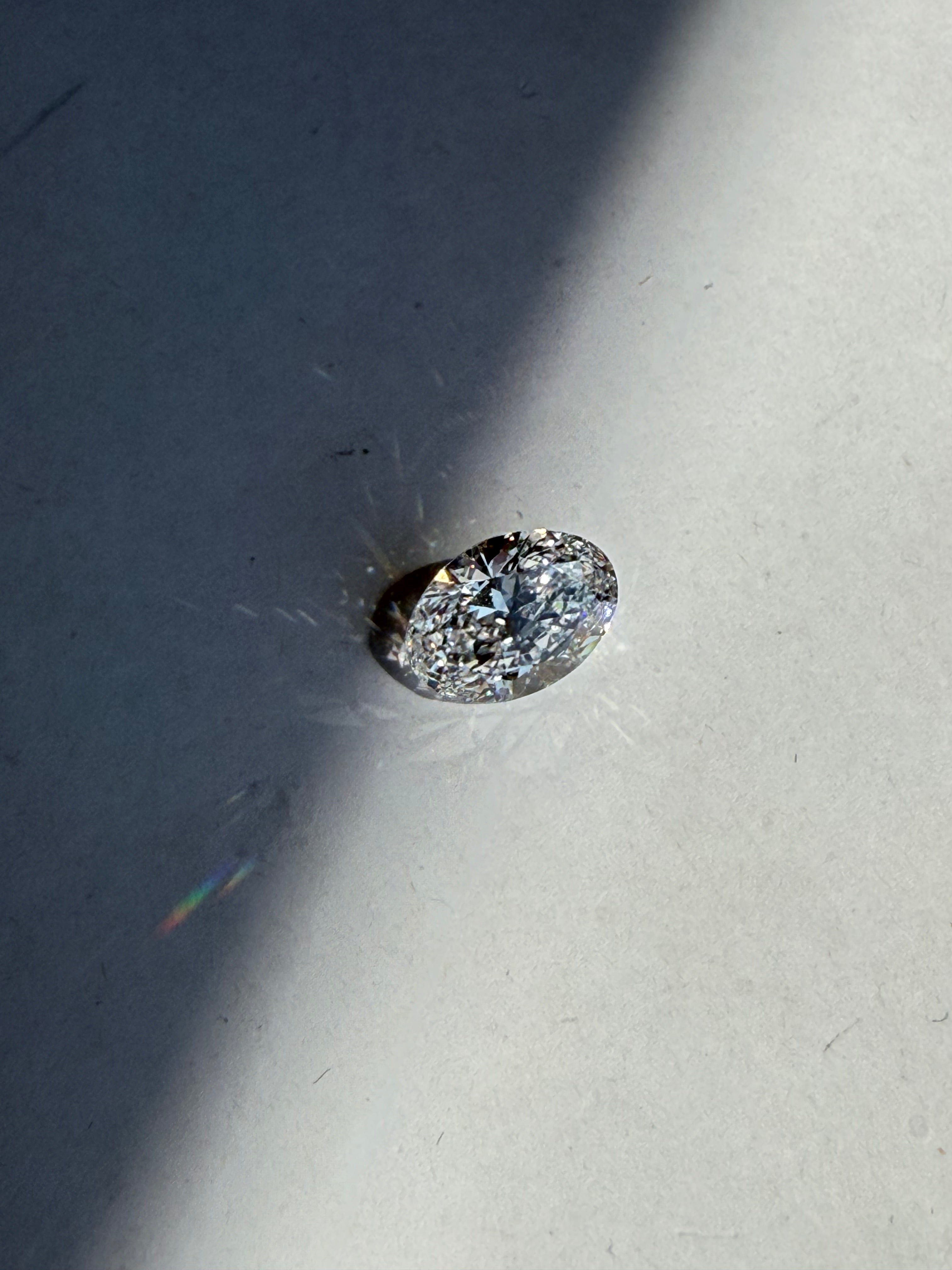 3ct oval Diamond